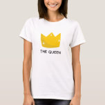 Bride to BE T-Shirt<br><div class="desc">Varje brud förtjänar sitt krona-ögonblick - och den här "drottningen" T-tröjan säger det högt och stolt. Vare sig du är på väg till din bachelorette-fest,  repetitionsmiddag eller smekmånadsbrunch,  firar den här djärva designen din status som royal. För i dag styr du aisle.</div>