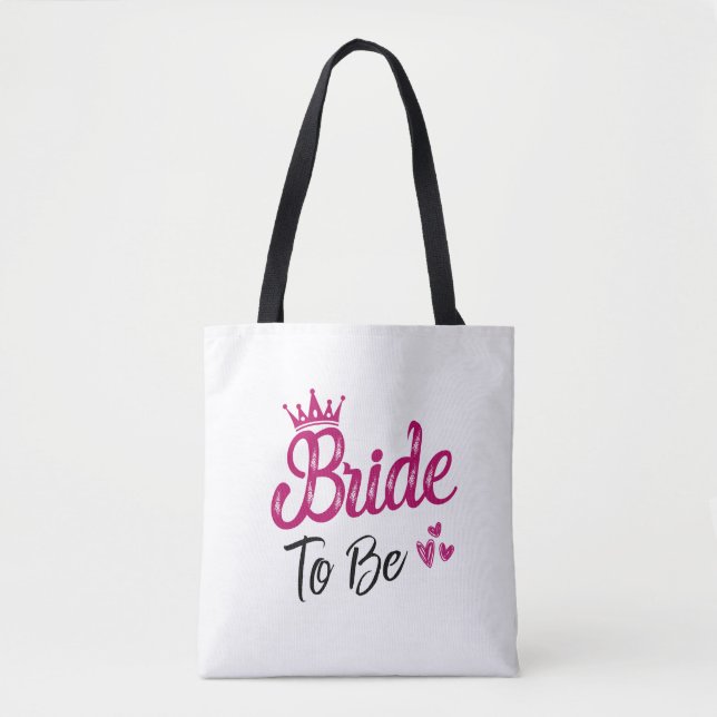 "Bride to be" Tygkasse (Framsida)