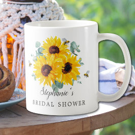Bride to Bee Honeycomb Solros Möhippa Kaffemugg