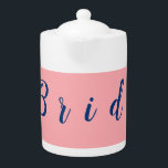 Bride Trendig Mode Personal Creation Gift<br><div class="desc">Enkel text för kortfattad beskrivning av kortfattad text som är särskilt tilltalande för öga.</div>