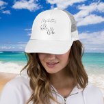 Bride Tribe Bachelorette Bridesmaids Keps<br><div class="desc">Den här truckerkepsen för "bridstam" i eleganten stämmer perfekt överens med och koordinerar stam med en personlig beröring. Perfekt för bachelorette helg,  möhippor eller morgonen på bröllop. Designad av Thisisnotme©</div>