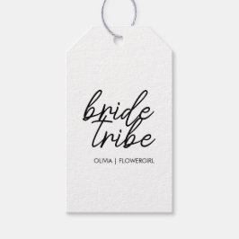 Bride Tribe | Bröllop Flower Girl Modern Presentetikett