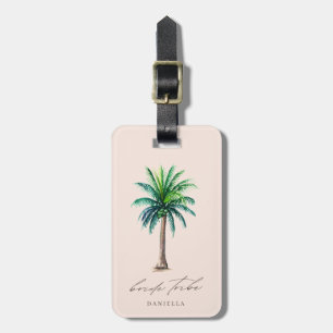 Bride Tribe Handflatan Träd Bachelorette Luggage T Bagagebricka