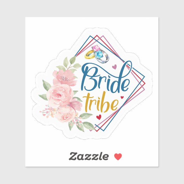 Bride Tribe Klistermärken (Ark)