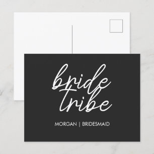 Bride Tribe   Modern Brudens sida Frieri Vykort