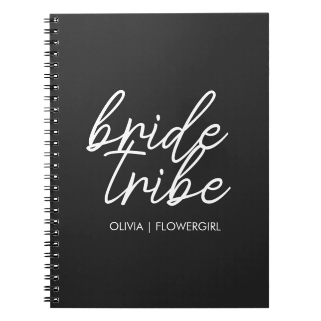 Bride Tribe | Modern flicka Anteckningsbok (Framsidan)