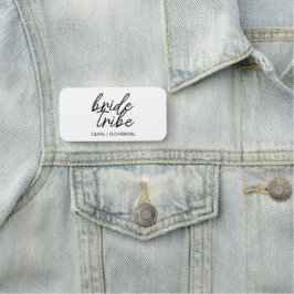 Bride Tribe | Modern flicka Namnbricka