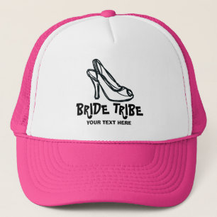 Bride Tribe She anpassningsbar rosa Bachelorette P Keps