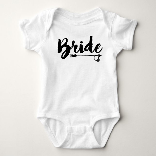 Bride Tribe Shirt for Bride Tee Shirt (Framsida)
