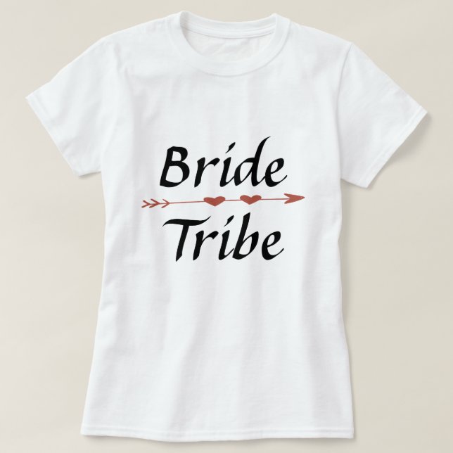 Bride Tribe Shirt T-shirt (Design framsida)