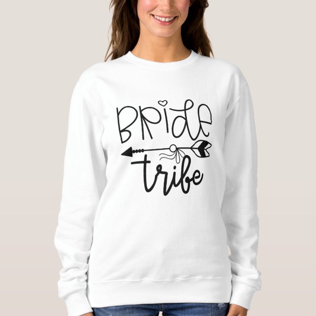 Bride Tribe T Shirt (Framsida)