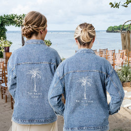 Bride Tribe Vit Palmkrona Personlig