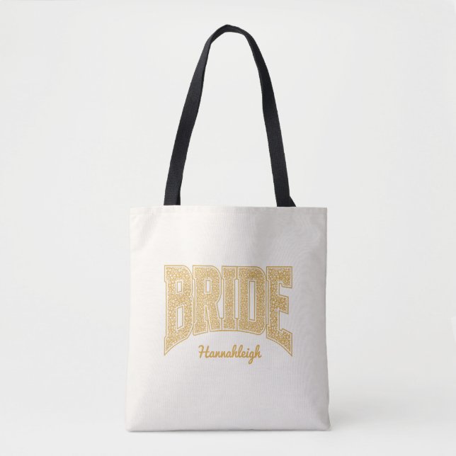 BRIDE Varsity Sunset Ditzy Blommigt Travel Tygkasse (Framsida)