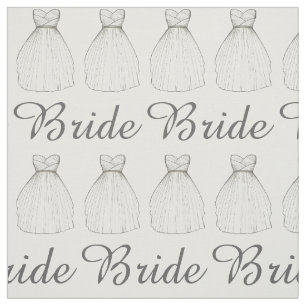 Bride White Bröllop Dress Möhippa Princess Gown Tyg