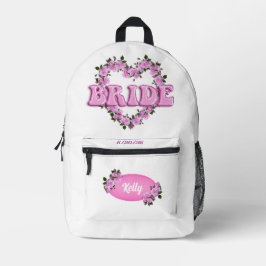 Bride White & Rosa ros