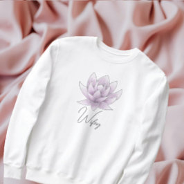Bride 'Wifey' Rosa Lotus T Shirt