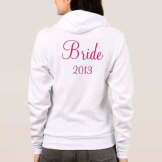 Bride Zip-up T-shirt