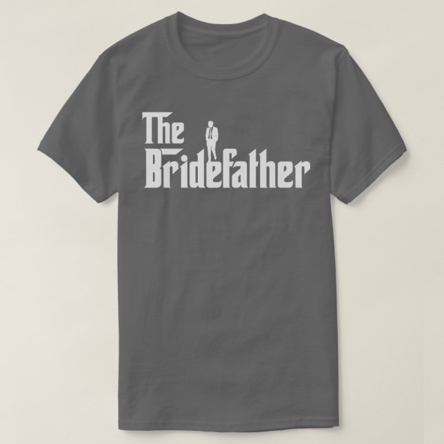 Bridefader Underbar Far i Bride Manar pappa Da T Shirt (Design framsida)