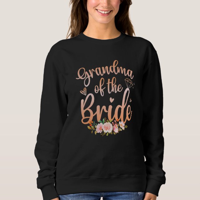 Bridefars Mormor  Bröllopsdusch  Kvinnor T Shirt (Framsida)