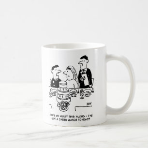 Bridegroom har en Darts Match Kaffemugg