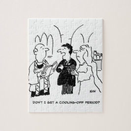 Bridegroom vill ha en avkylningsperiod pussel