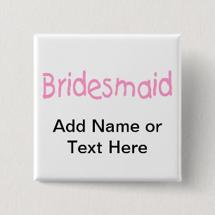 Bridemaid (rosor) knapp