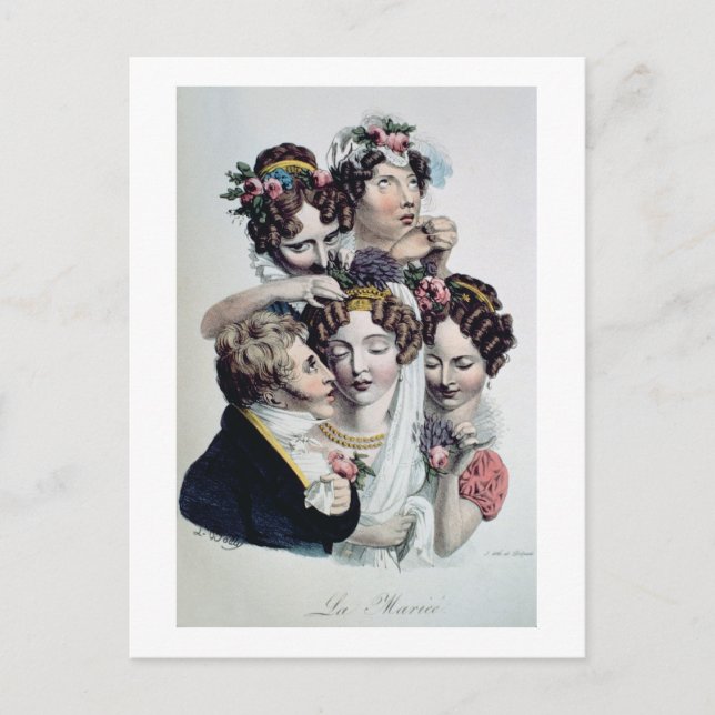 Briden, 1820 (litho) vykort (Framsida)