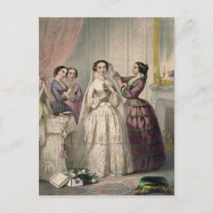 Briden, graverad av J. Battannier, 1852-53 Vykort