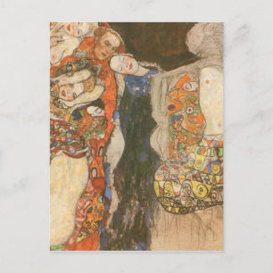 Briden (oavslutad) av Gustav Klimt Vykort