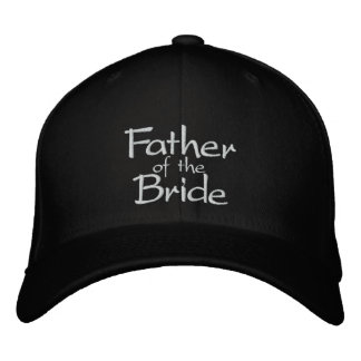 Bridens far broderad keps