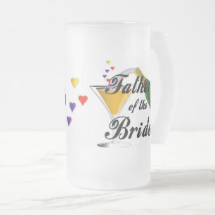 Bridens Far Frostat Ölglas