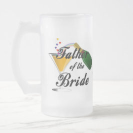 Bridens Far Frostat Ölglas