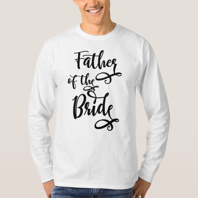 Bridens far t shirt (Framsida)