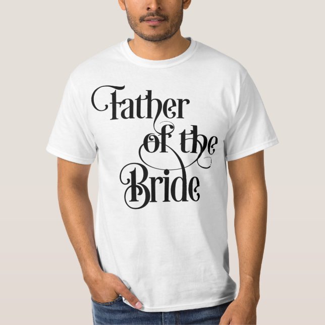 Bridens far t shirt (Framsida)