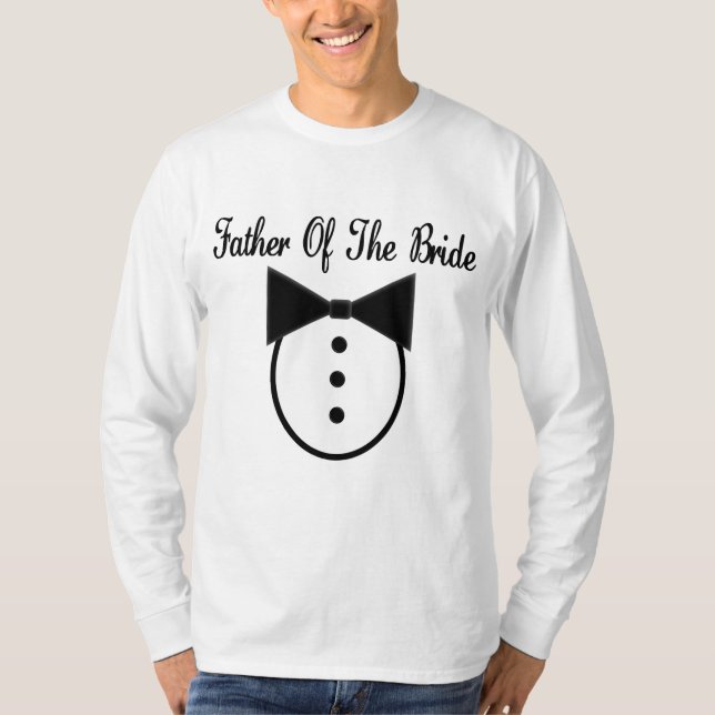 Bridens far tee shirt (Framsida)