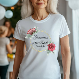 Bridens mormor - jag älskade hennes första t shirt