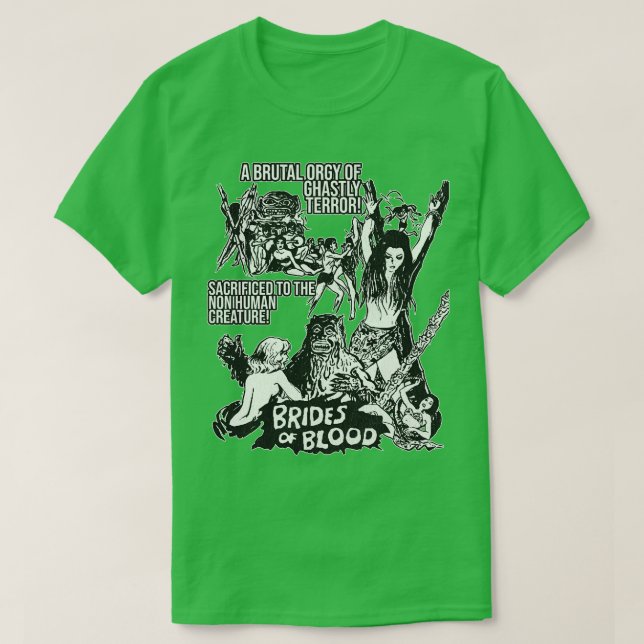 Brider of Blood 1968 T Shirt (Design framsida)
