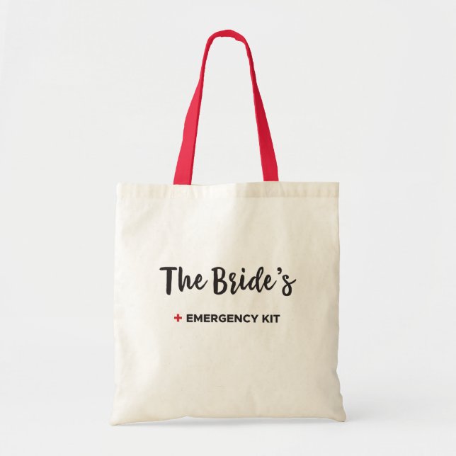 Brides Akut Kit-väska, Möhippa Gift Bag Tygkasse (Framsidan)