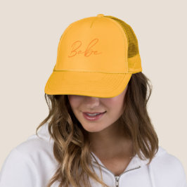 BRIDE'S BABE HAT | Orange | Bachelorette Keps