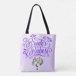Brides Babes Tote Bridesmaid Gift Tygkasse