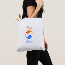 Brides Bag-Twin Flame Tygkasse