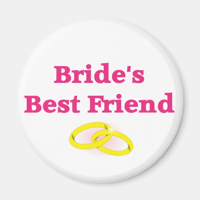 Brides bästa vän magnet (Framsidan)