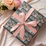 Brides Besties Modern Photo Bröllop Bridesmaid Presentpapper<br><div class="desc">Med texten "Bride's Besties" i modern typografi får du ett Pappert foto med "Brides's Besties" i Bröllop. Perfekt för inslagning av gåvor till dina brudtärnor. Du kan bara lägga till ett eget foto och även ändra "bruds besties"-texten till färg så att den stämmer överens med ditt färg-schema. Redigera bara färg...</div>