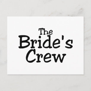 Brides Crew 2 Vykort