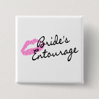 Brides Entourage Läppar Knapp