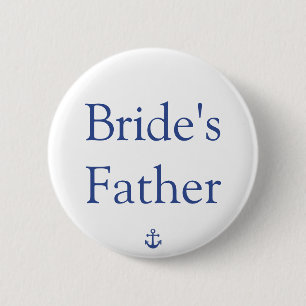Brides Far Nautistiska bröllopsknappar Knapp