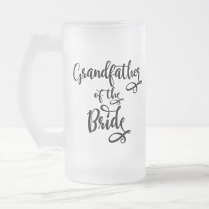 Brides farfar frostat ölglas