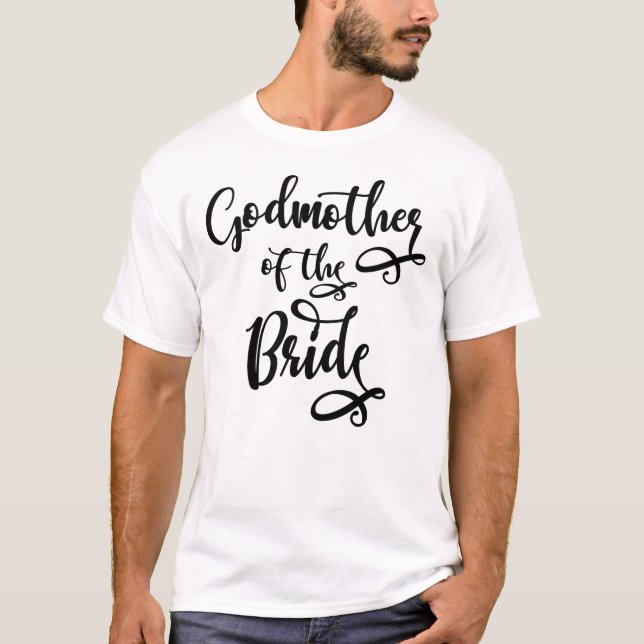 Brides gudmor t shirt (Framsida)