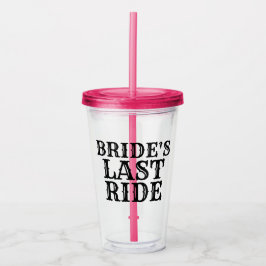 Brides Last Ride Take Away Mugg