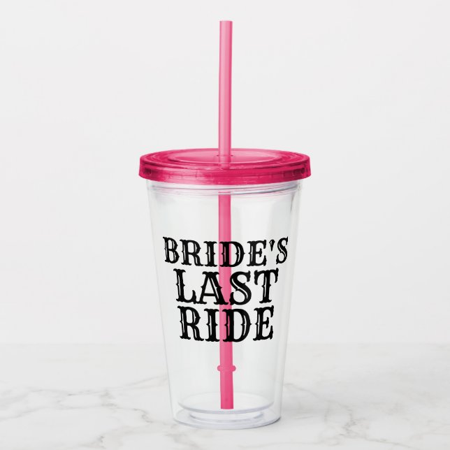 Brides Last Ride Take Away Mugg (Framsida)